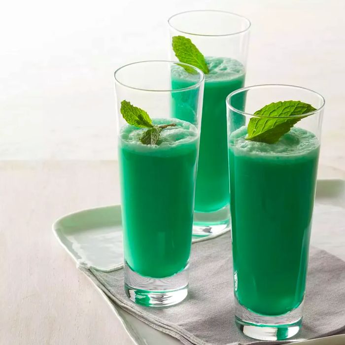 mint-chocolate drink