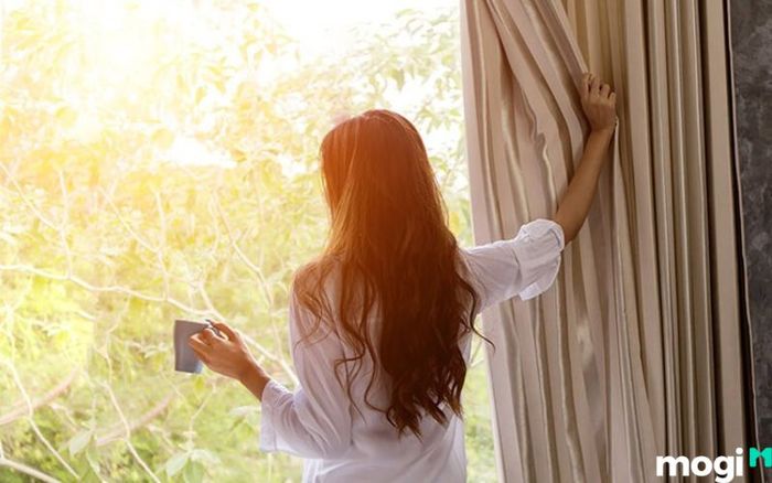 thức dậy sớm hơn mỗi sáng
