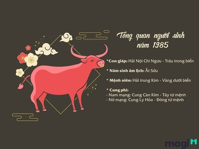 Hướng nhà phù hợp với tuổi 1985