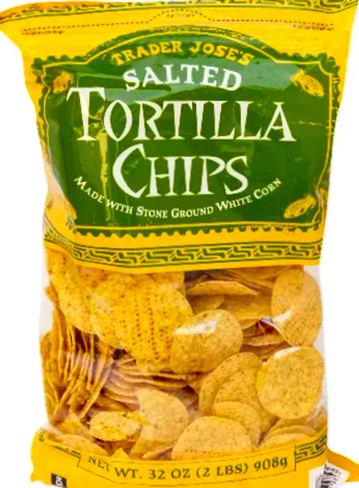 Trader Joe's Salted White Corn Tortilla Chips