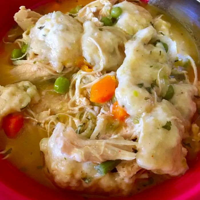 Easy Chicken and Dumplings