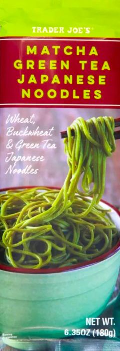 Trader Joe's Matcha Green Tea Japanese Noodles