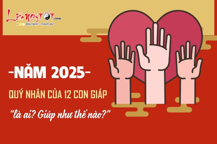Quý nhân của 12 con giáp trong năm 2025 là ai?
