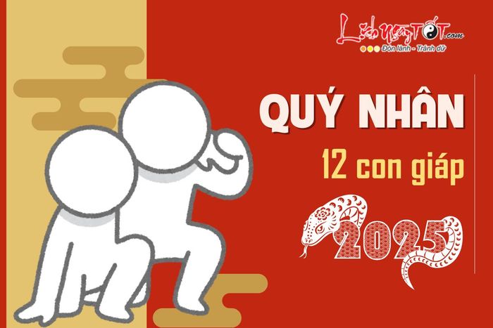 Quý nhân của 12 con giáp năm 2025