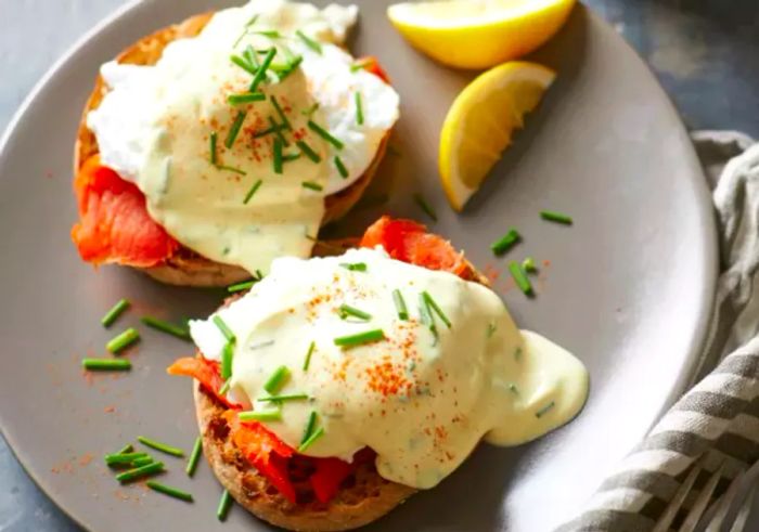 Poached Eggs Benedict