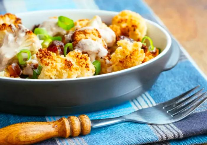 Roasted cauliflower