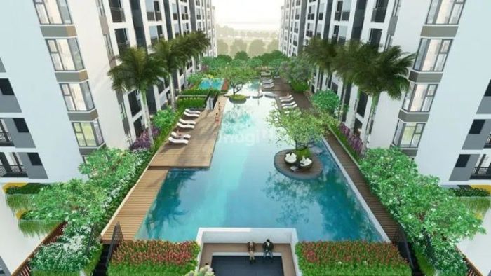Thủ Thiêm Green House nổi bật với không gian sống xanh, tạo môi trường trong lành cho cư dân.