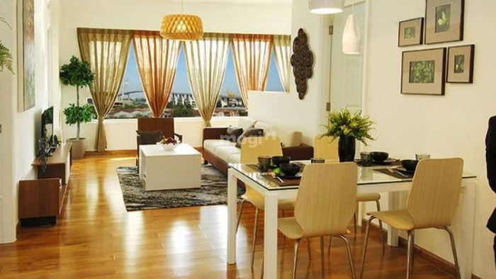 Căn hộ Topaz Home được thiết kế hiện đại, với không gian mở và công năng tối ưu, hứa hẹn mang đến không gian sống sang trọng và tiện nghi cho gia đình.