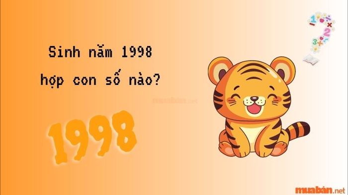 Người sinh năm 1998 hợp với con số nào?
