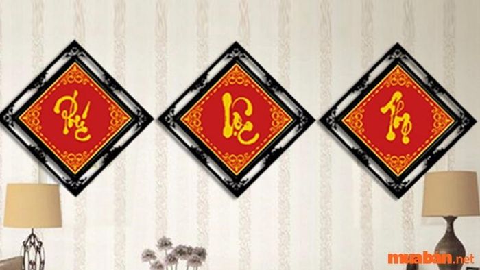 Bộ tranh Phúc Lộc Thọ
