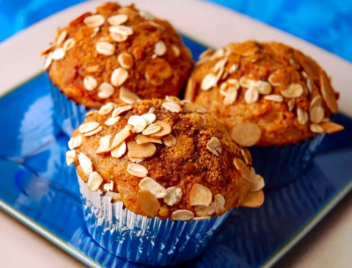 Whole Wheat Sweet Potato Muffins