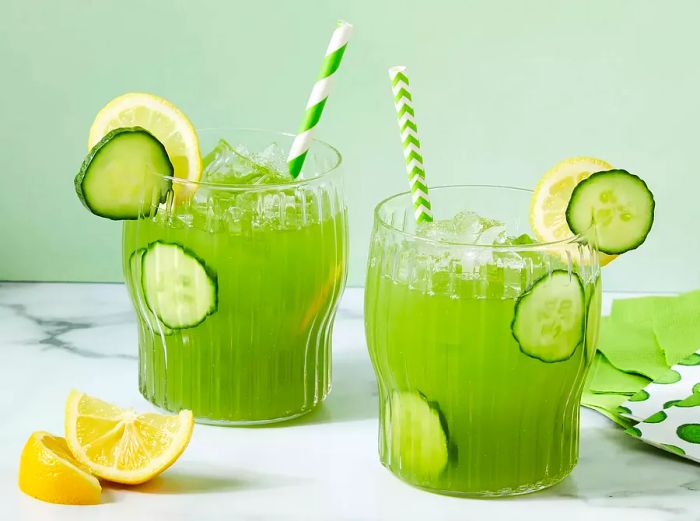 Cucumber lemonade