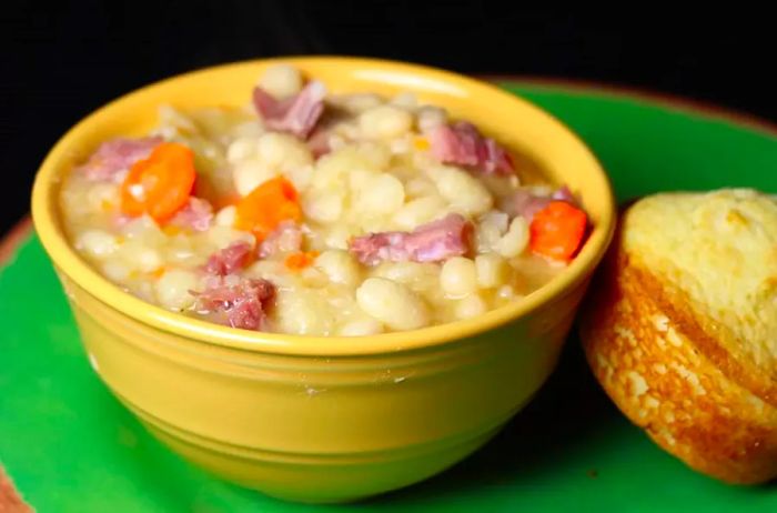 Hearty Ham and Bean Soup