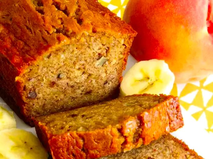 banana peach bread