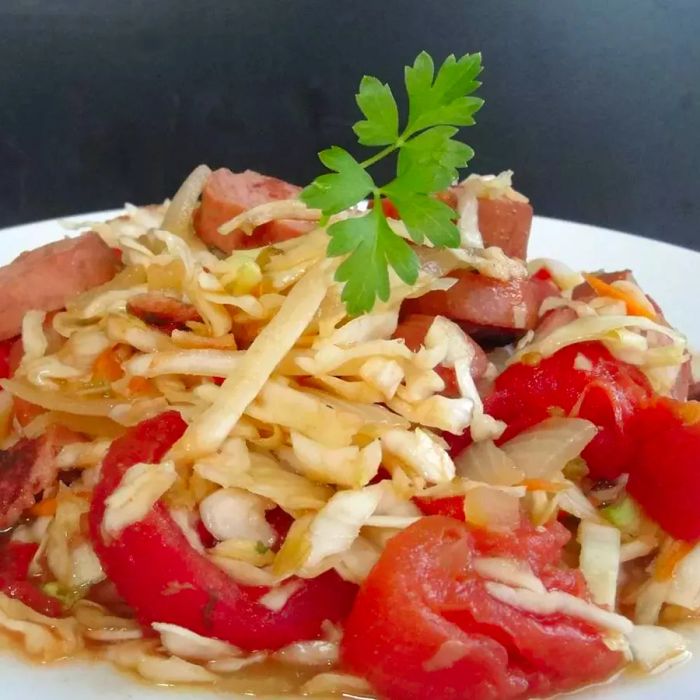 Mom's Traditional Polish Braised Cabbage