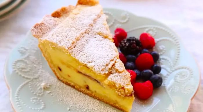 Classic Ricotta Pie (Traditional Italian Recipe)