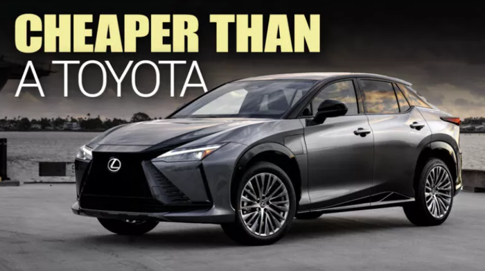 Lexus RZ 2025 - Hình ảnh minh họa