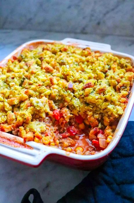 Mexican-Style Ground Beef Casserole