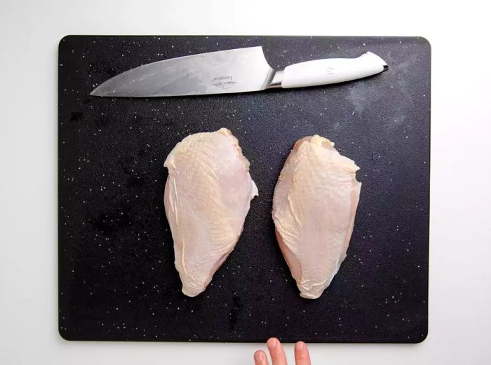 Chicken breast cuts