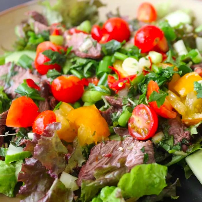 Thai Beef Salad with Fresh Herbs