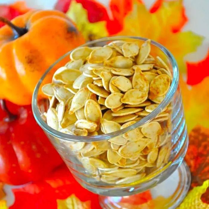 Savory Roasted Pumpkin Seeds