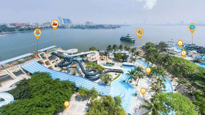 Giá vé công viên nước Hồ Tây năm 2024