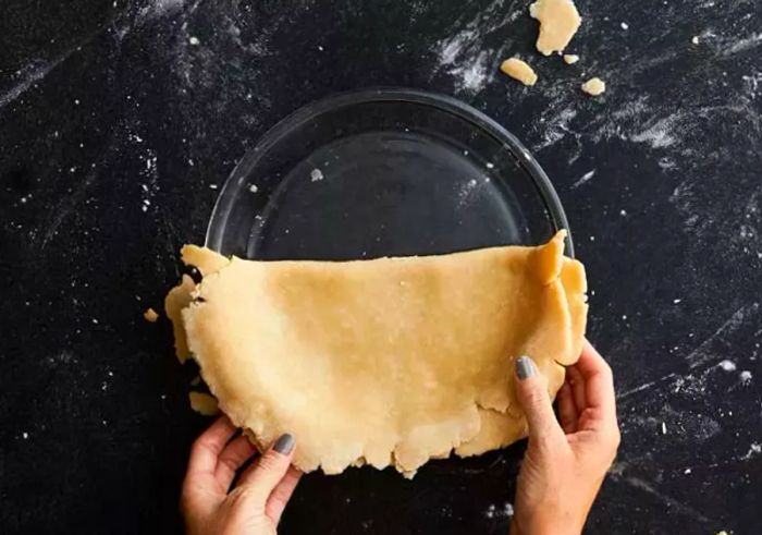 pie dough folding methods