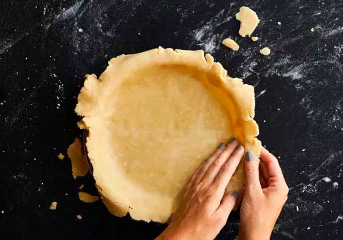 pie dough folding techniques