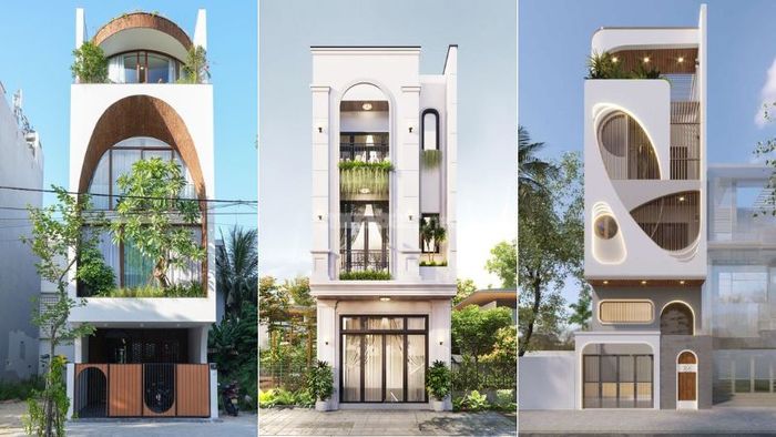 Mẫu thiết kế mặt tiền nhà ống 4m ấn tượng