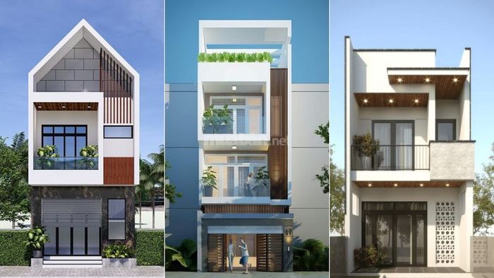 Mặt tiền nhà ống 4m tối giản và đẹp mắt
