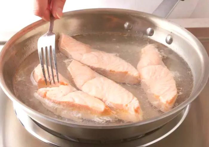 Poaching Salmon