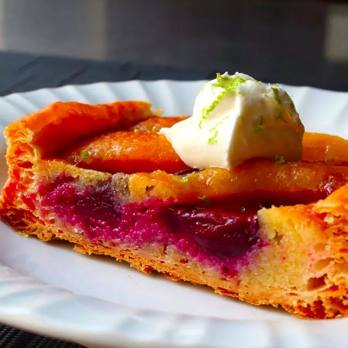 Fresh Fruit Frangipane Tart Recipe