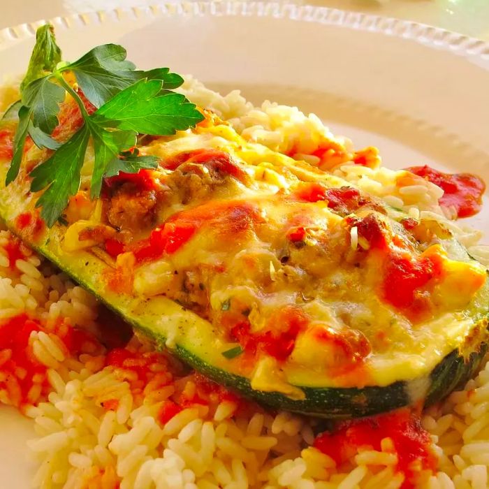 Zucchini Boats Stuffed with Flavor