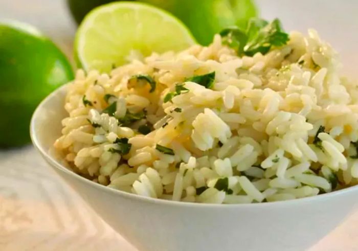 Lime Cilantro Rice