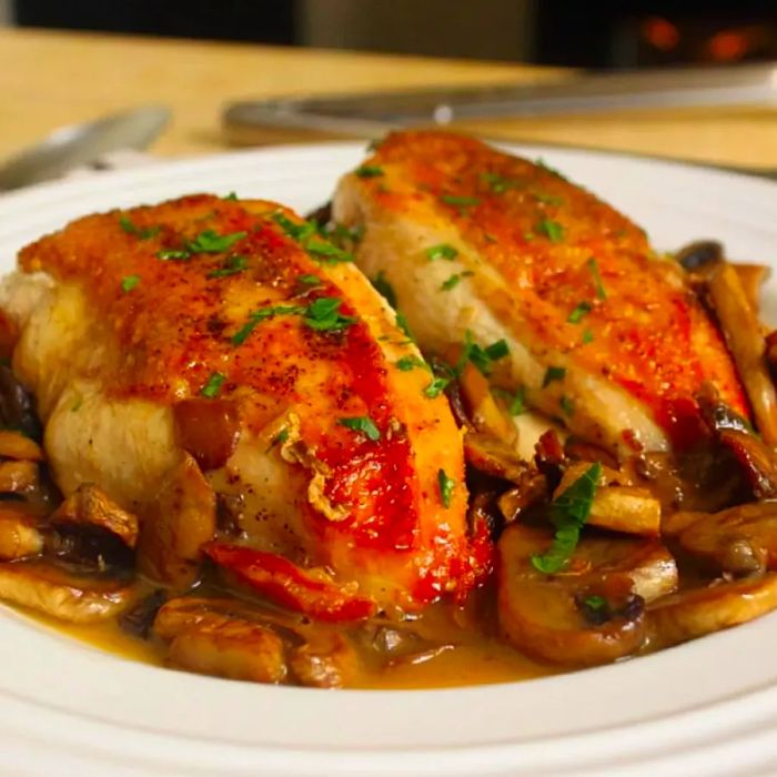Chef John's Chicken and Mushrooms