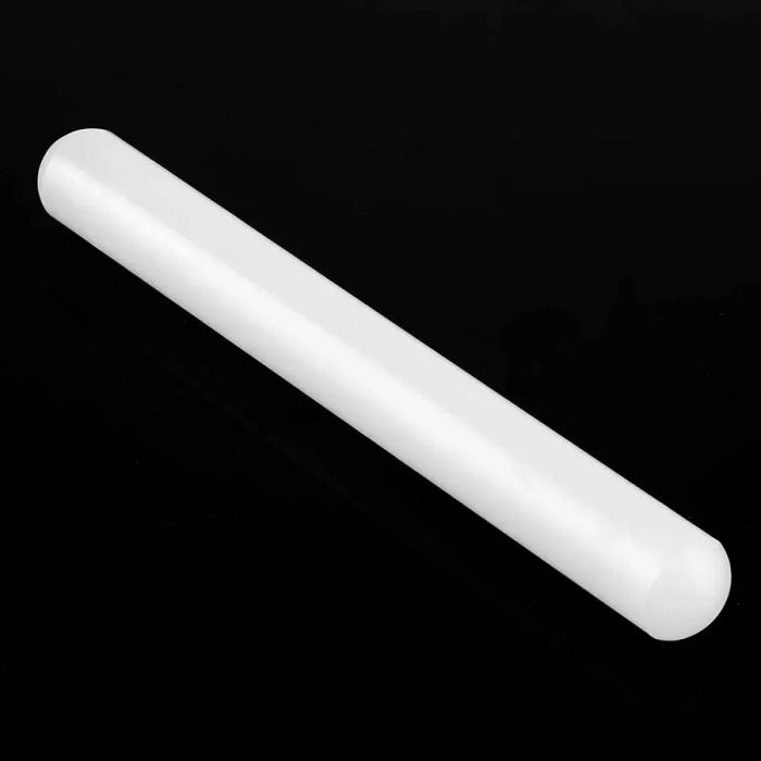 Nylon Rolling Pin on Black Background