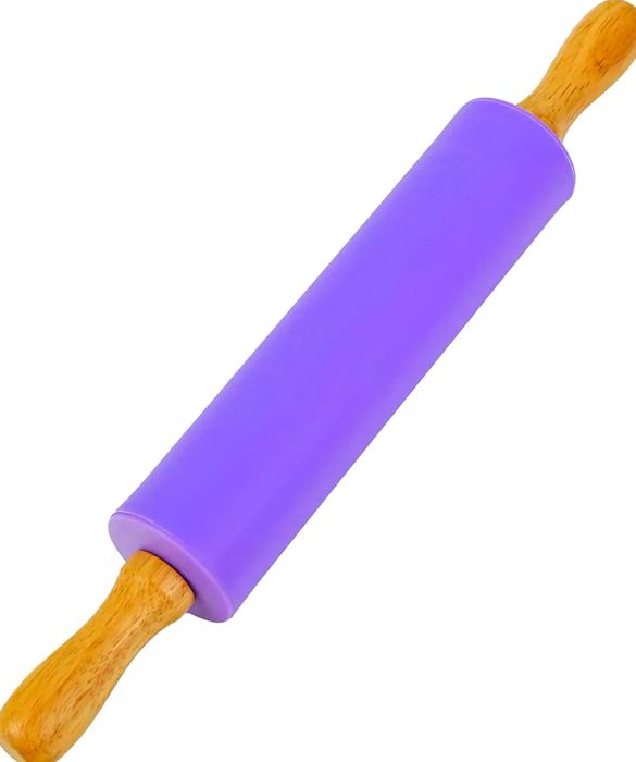 Purple Silicone Rolling Pin