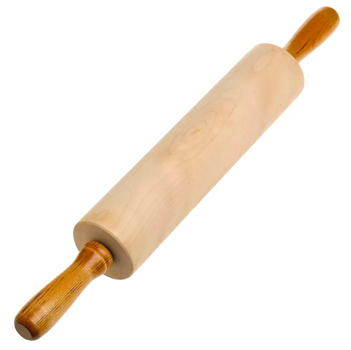 J.K. Adams 12-Inch x 2.75-Inch Maple Wood Medium Gourmet Rolling Pin