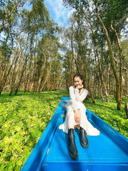 Rừng tràm Trà Sư, một trong những điểm đến nổi bật tại An Giang. @Traveloka Go and Share