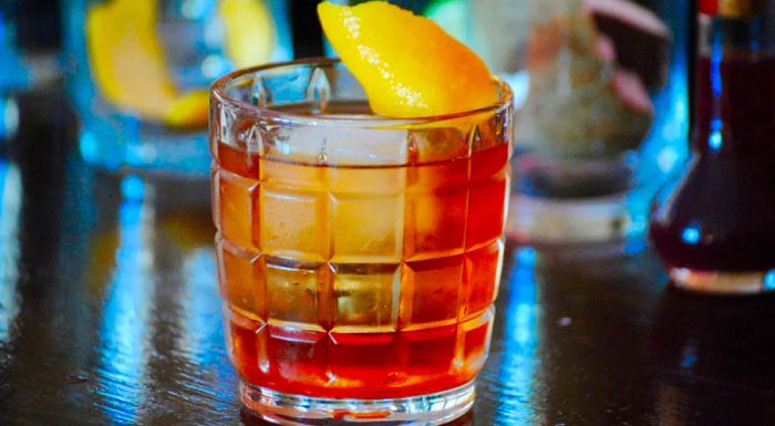 Adriaen Block's CBD-infused Negroni.