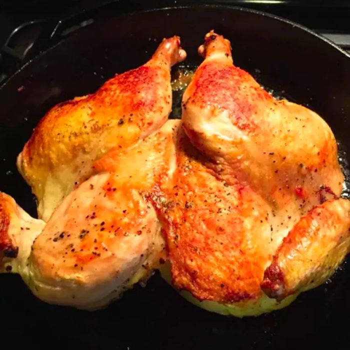 Chef John's Brick-Pressed Chicken Recipe