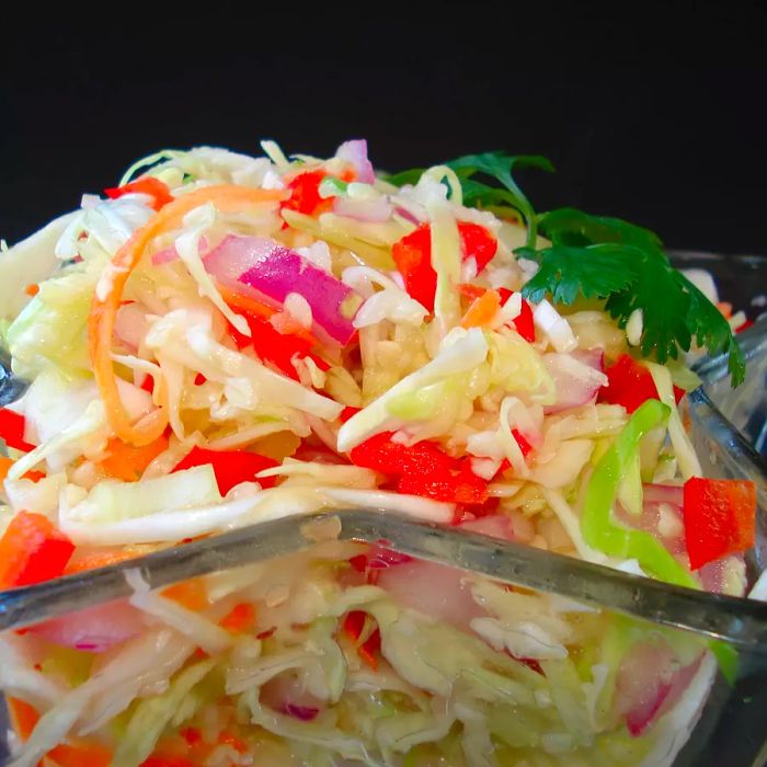 Angie's Dad's Signature Cabbage Coleslaw