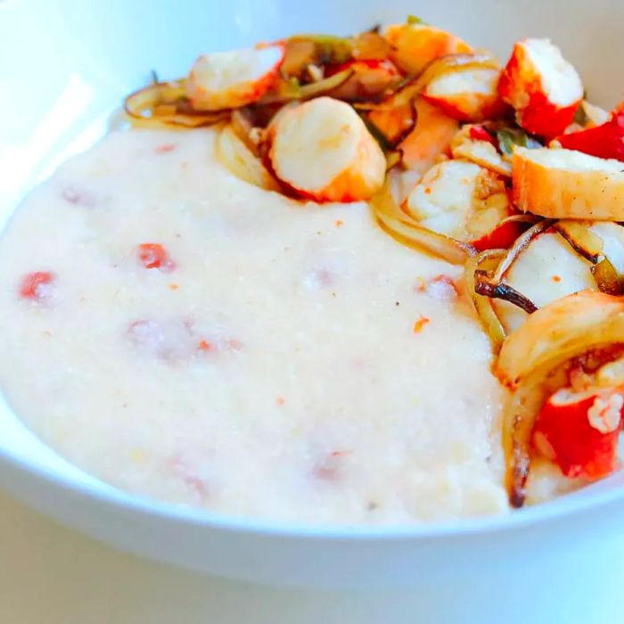 Charleston Crab and Grits Recipe