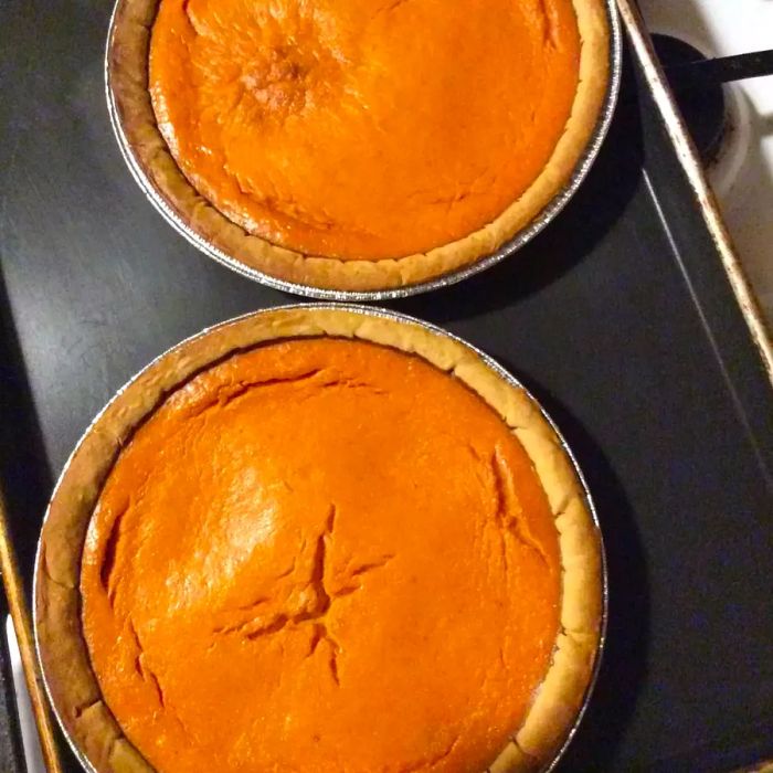 Two Delicious Simple Pumpkin Pies