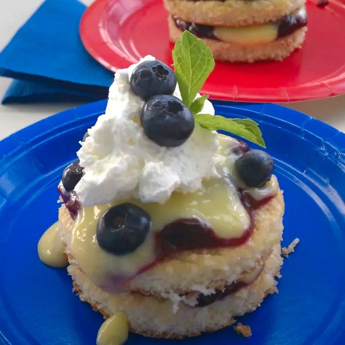 Blueberry Lemon Shortcake