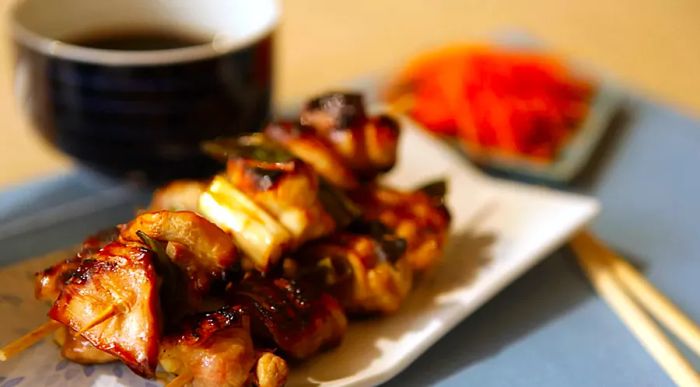 Simple Chicken Yakitori