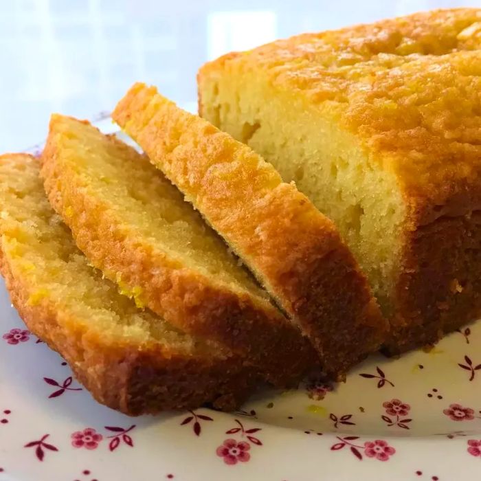 Easy Lemon Curd Pound Cake