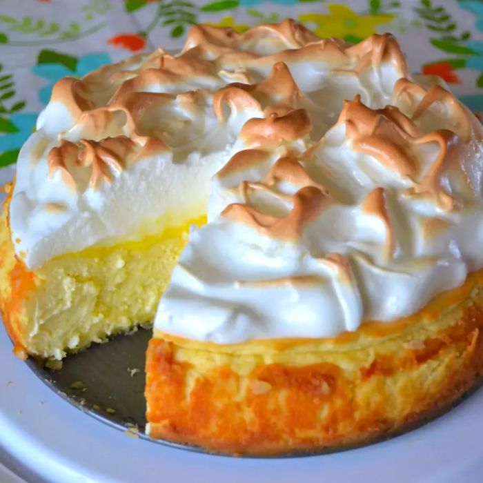 Lemon Meringue Cheesecake