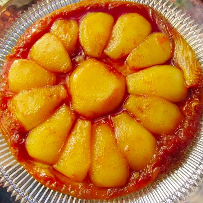 Maple-Pear Tarte Tatin