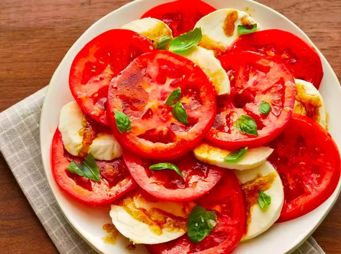 Tomato and Mozzarella Salad